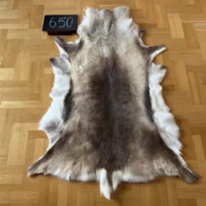 Luxurious Reindeer Hide Skin 160x114 cm Scandinavian Rug Prime Quality Real #650