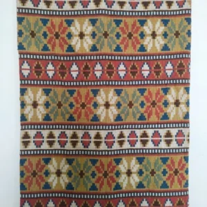 vintage swedish Scandinavian rug skane rollakan rug wool hand woven rug it1412